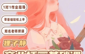 狸子静ipad商业插画基础课2023年结课【画质高清只有视频】