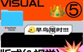 【缺课】召物少年美学课程版式与视觉第5期2023年【画质还行只有视频】